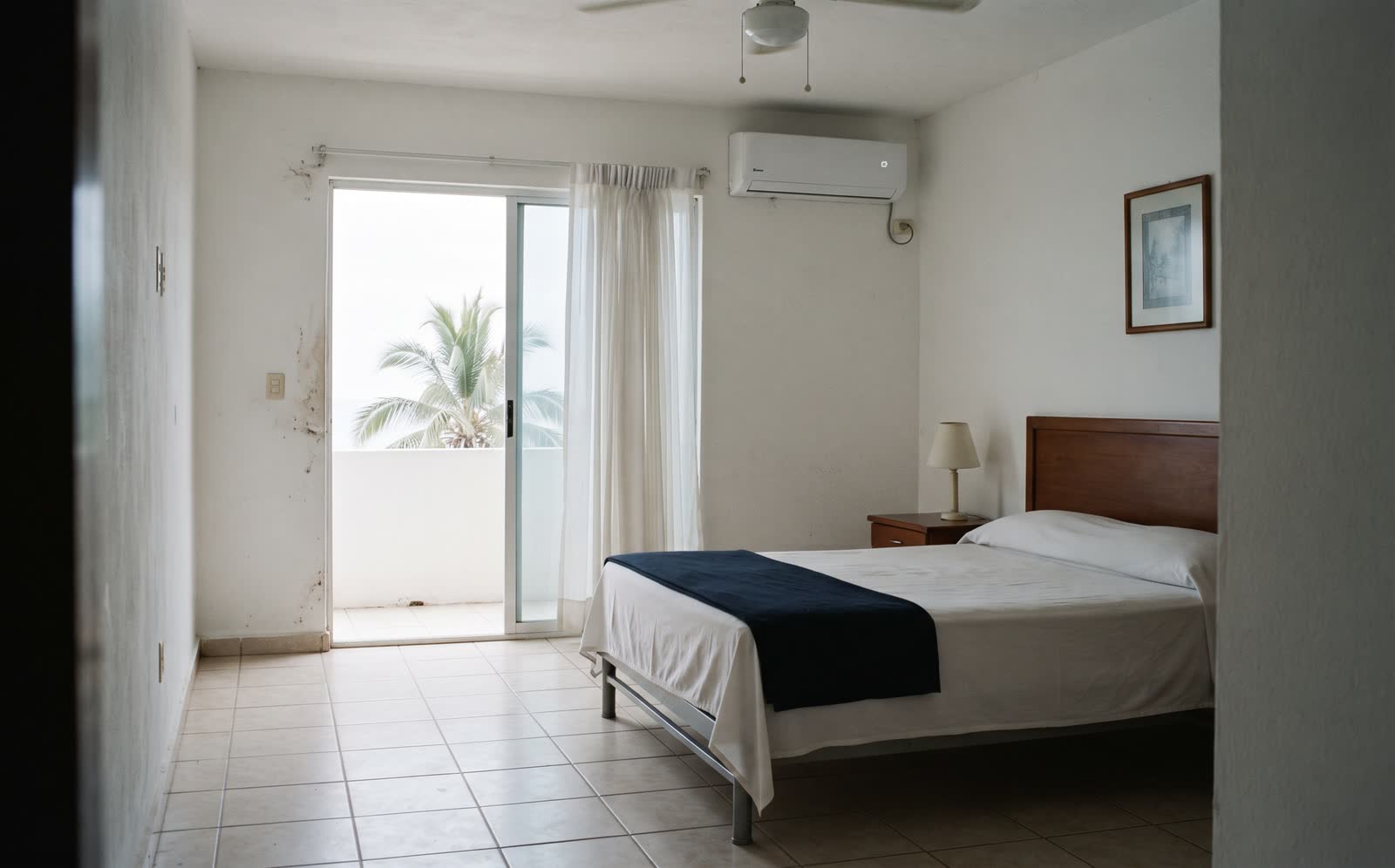 Habitación de un hotel independiente en Boca del Río, Veracruz, antes del Checkup de Hostera